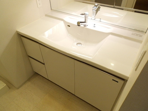 ブランズ三国ステーションレジデンスの洗面所|洗面化粧台　　※工事完了時／２０２５年１２月の写真