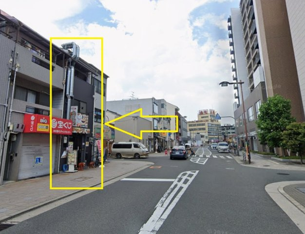 放出駅前・事務所店舗の外観