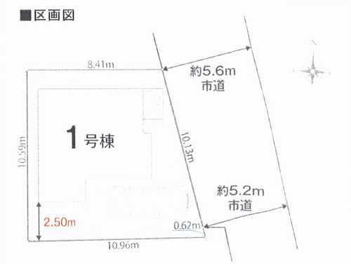 横浜市泉区和泉町　新築戸建全1棟の区画図