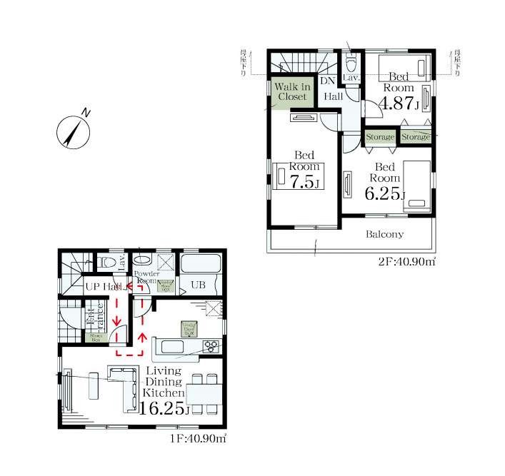 上尾市上　第7　新築一戸建て　リーブルガーデン　01