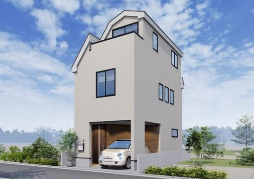 板橋区相生町　制震ダンパー採用　車庫付コンパクト住宅　限定1棟