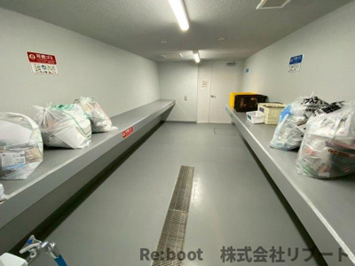 【その他共用部分】 | Alivis本八幡 | 敷地内ゴミ置き場