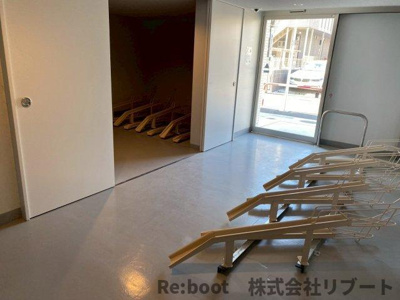 【その他共用部分】 | Alivis本八幡 | 駐輪場