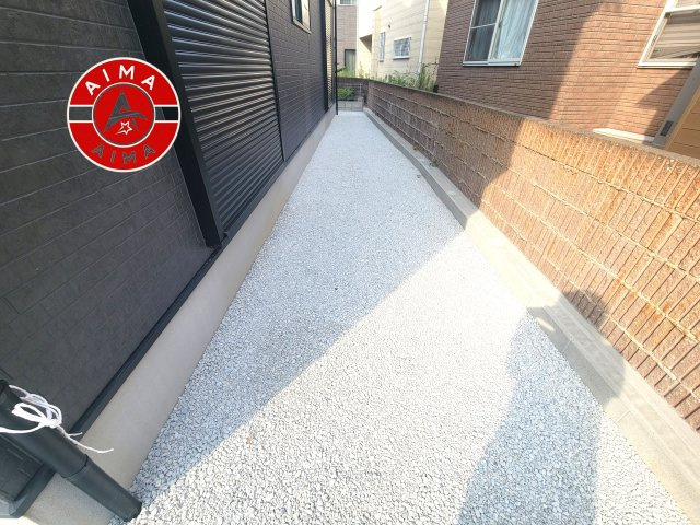 福岡市南区鶴田4丁目第5-3棟（2号棟）の庭|お庭で自由な時間を過ごせます。