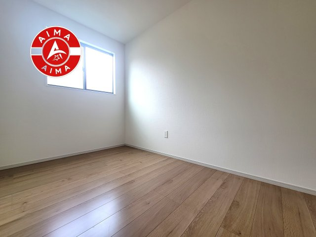 福岡市南区鶴田4丁目第5-3棟（2号棟）の和室|将来的に、琉球畳を引きまして和室風にすることも可能です。