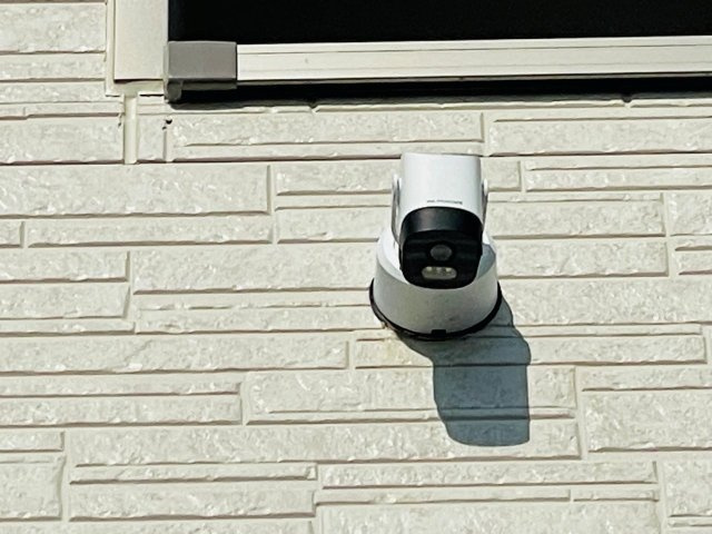 豊田市千足町第6　新築分譲住宅　全4棟　1号棟の防犯設備|防犯カメラで留守中も安心。ご自宅をしっかり見守ります♪