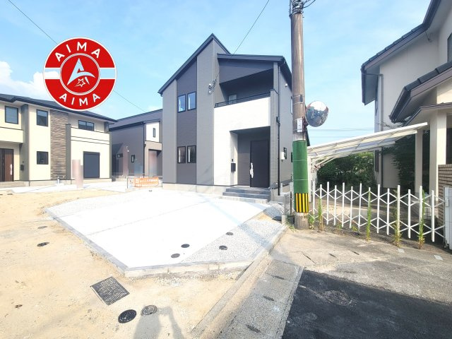福岡市南区鶴田4丁目第5-3棟（3号棟）の外観|デザイン性のある外観です。