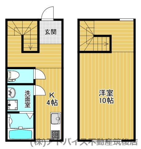 サンマリノ前古賀の間取り