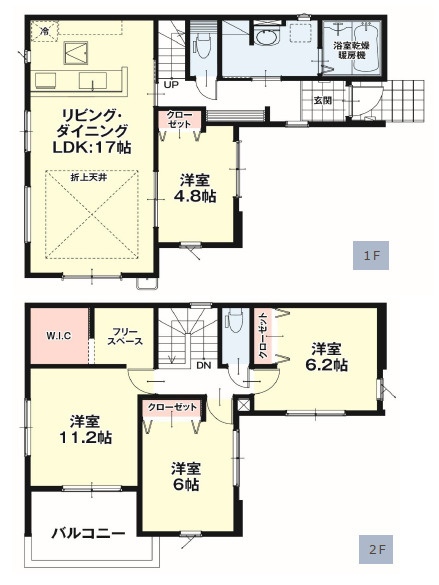 LIGAREーリガーレ　八幡東区中畑2期2号棟