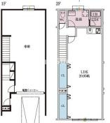 WORKINGBASE伊丹WESTの間取り