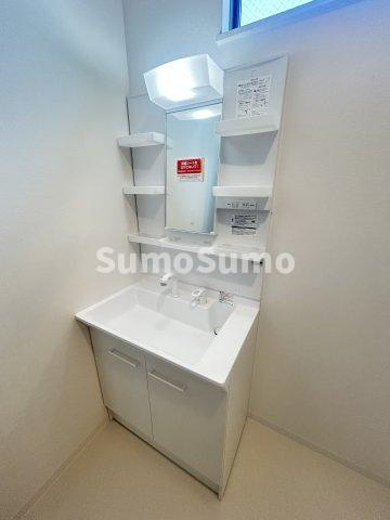 WORKINGBASE伊丹WESTの洗面所|使いやすい洗面所です