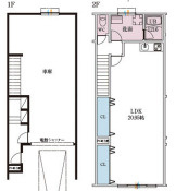 WORKINGBASE伊丹WESTの間取り