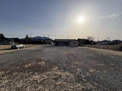 【外観】 | 桜川市真壁町亀熊　売店舗 | 建物北側のスペース