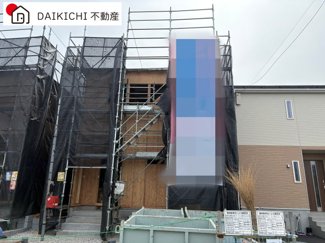 【外観】 | 本庄市児玉町金屋第7　新築戸建 クレイドルガーデン 全2棟 1号棟 | 3/13撮影　1号棟