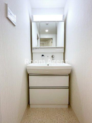 レジデンスユウキの洗面所