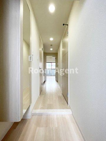 レジデンスユウキの玄関