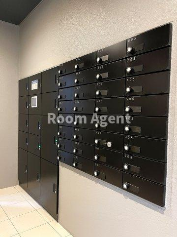 レジデンスユウキのエントランス