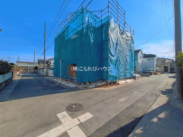 上尾市上　31期　新築一戸建て　01の前面道路含む現地写真|撮影：'26/03/24