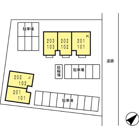 Stone　Hills　Kの区画図