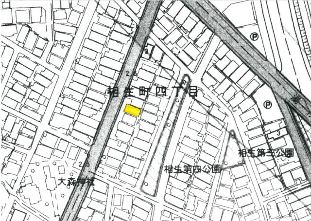 鳥取市相生町四丁目の地図