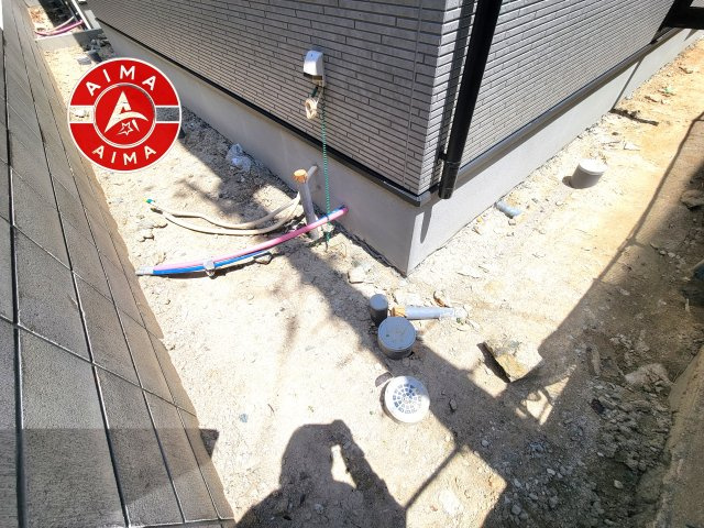 福岡市南区老司1丁目第8-3棟（1号棟）の庭|お庭で自由な時間を過ごせます。