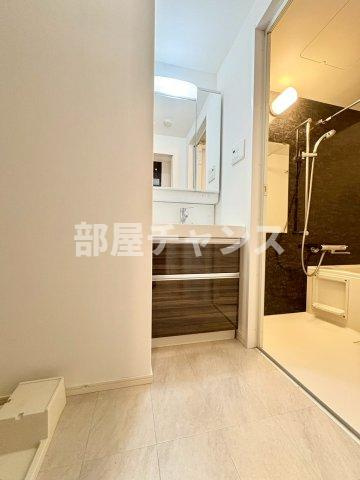 ハーモニーレジデンス名古屋イーストの独立洗面台