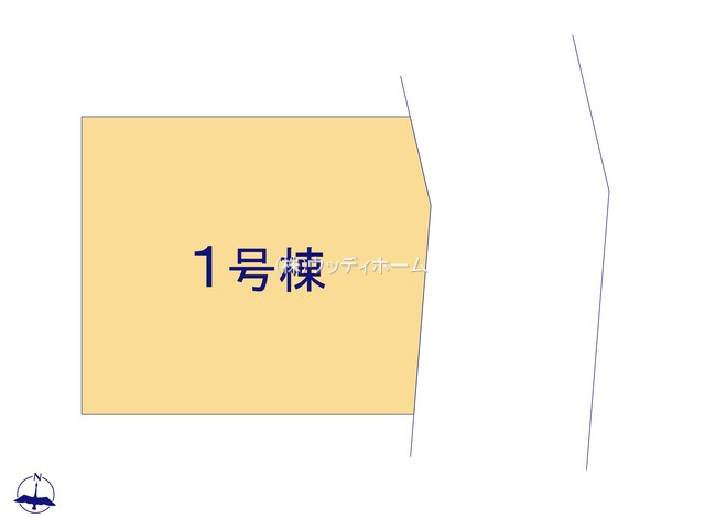 春日部市藤塚18期　新築一戸建ての区画図