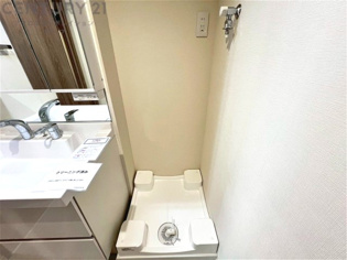 洗濯物の仕分け作業がしやすく、整理整頓が容易になります。洗濯音や湿気を他の部屋に持ち込まず、生活環境を快適に保ちます。上部を活用すれば収納スペースを確保でき洗剤や洗濯用品の整理もしやすくなります。