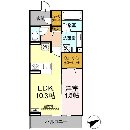 Ce il Sole（チェ イル ソーレ）の間取り