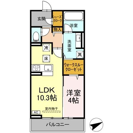 Ce il Sole（チェ イル ソーレ）の区画図