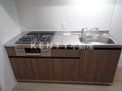 【キッチン】 | エスペランサ蒲田 | コンパクトなキッチンで掃除もラクラク