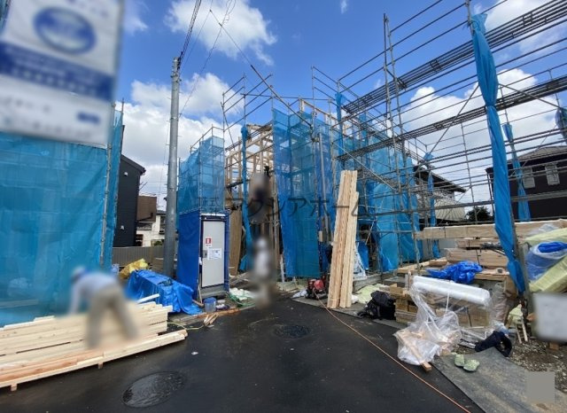 東村山市久米川町2丁目・全6棟　新築一戸建　4号棟の外観|2026年2月26日撮影