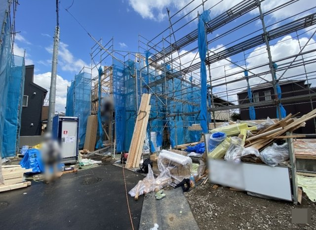 東村山市久米川町2丁目・全6棟　新築一戸建　4号棟の外観|2026年2月26日撮影