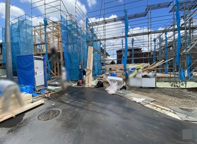 東村山市久米川町2丁目・全6棟　新築一戸建　4号棟の外観|2026年2月26日撮影