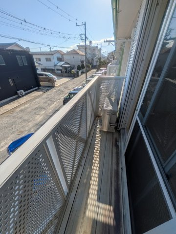 ハイツ古関のバルコニー