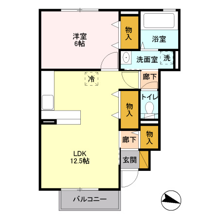 【間取り】 | ハーモニー参番館