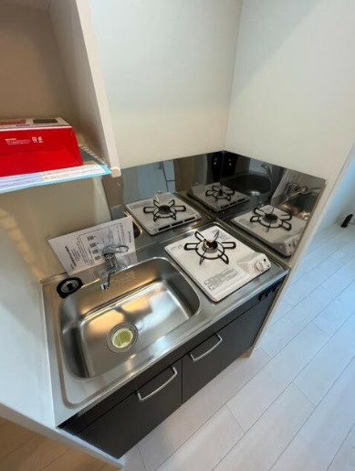 板橋区常盤台１丁目のアパートのキッチン