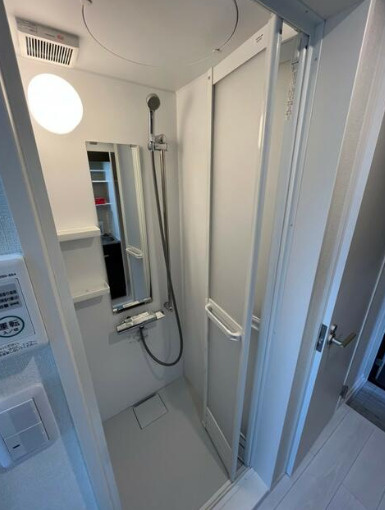 板橋区常盤台１丁目のアパートのシャワールーム