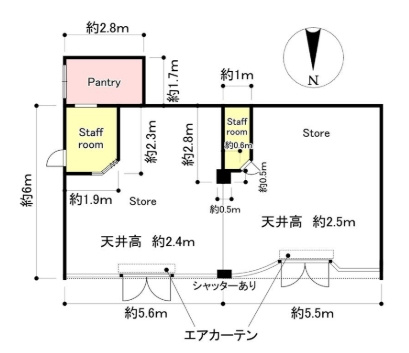 川添ショッピングセンターの間取り