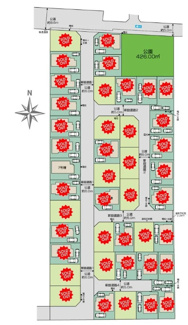 【区画図】 | 花小金井前沢2期　全42棟　7号棟 | 花小金井前沢2期　全42棟　7号棟