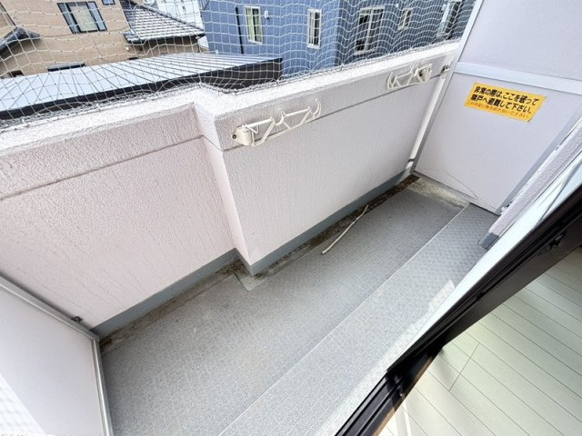 サンデンハイツⅡのバルコニー