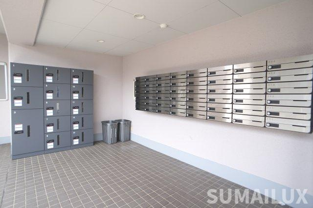 サンデンハイツⅡのエントランス