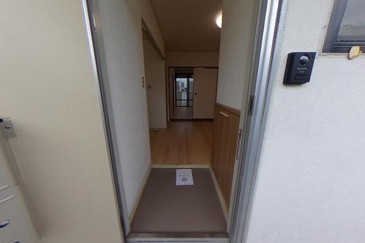 ハイツ欅の玄関|ゆったりとした玄関です