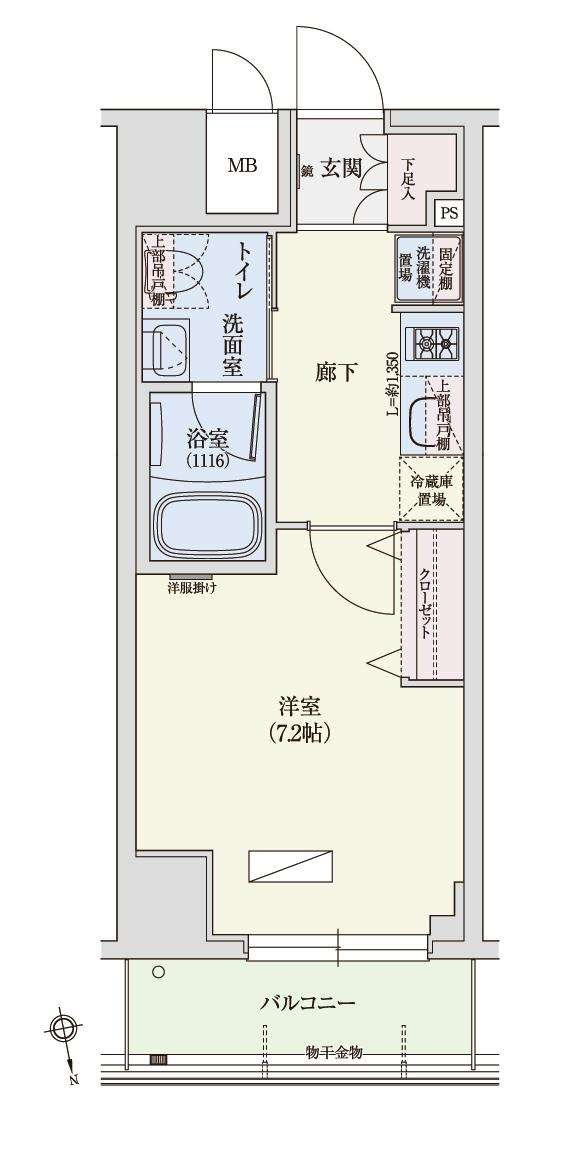 アーバネックス秋葉原EASTの間取り