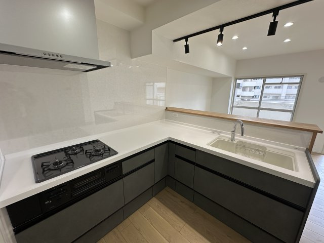 研究学園6団地・530号棟のキッチン