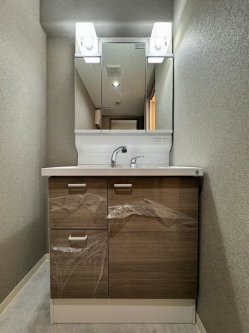 コープ宇部松山町マンションの洗面所