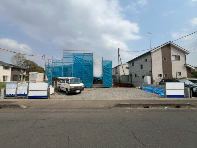【Livele Garden】　古河市駒羽根　第８　全1邸の前面道路含む現地写真|○前面道路○
北西側約12m
2026年2月撮影