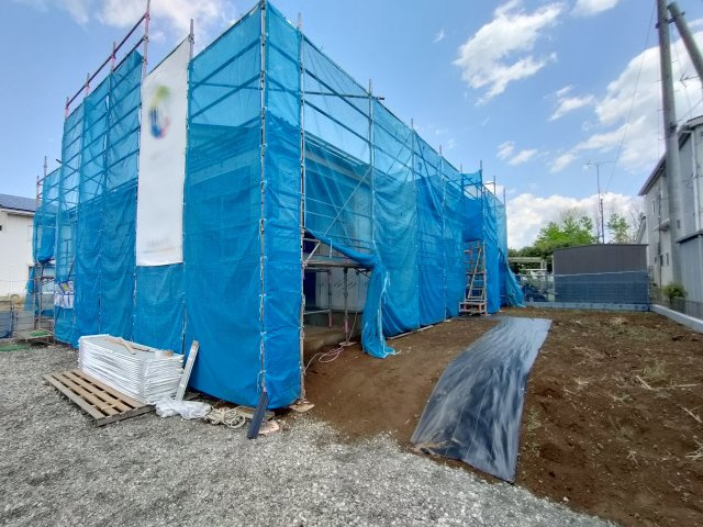 【Livele Garden】　古河市駒羽根　第８　全1邸の前面道路含む現地写真|○前面道路○
北西側約12m
2026年3月撮影