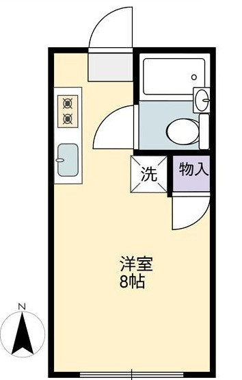 ジュネス桜台の間取り