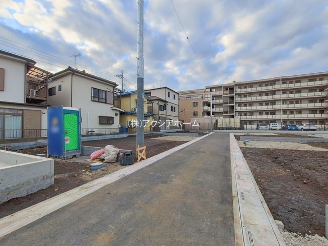 入間市下藤沢５丁目・全6棟　新築一戸建　2号棟　の外観|現地写真（2026年2月13日撮影）